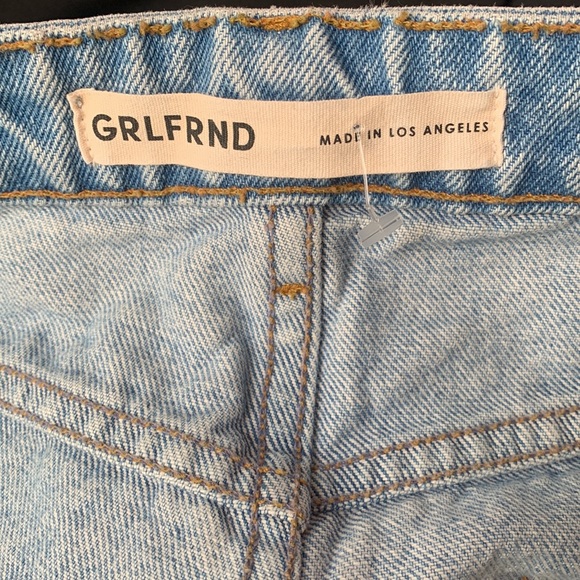 GRLFRND Karolina High Rise Straight Crop Jeans 28 Ventura - Picture 7 of 16